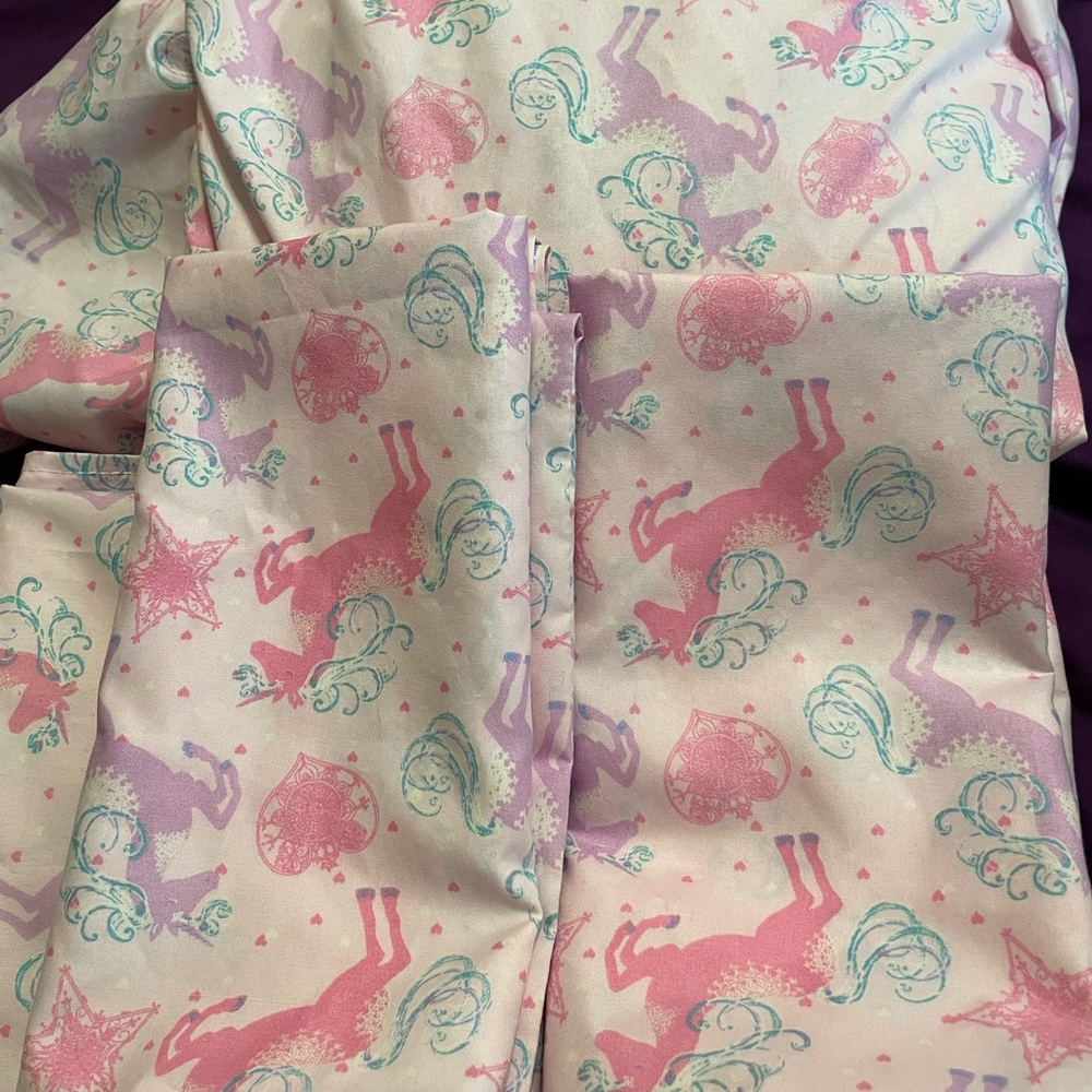 Unicorn Print Sheet Set - Full Size